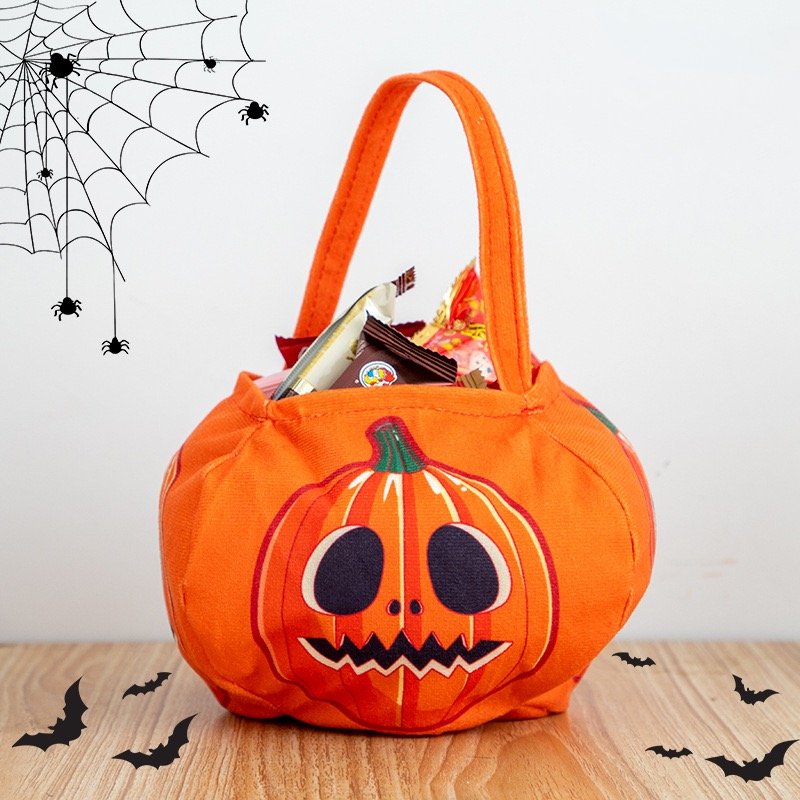 Halloween Pumpkin Treat Bags