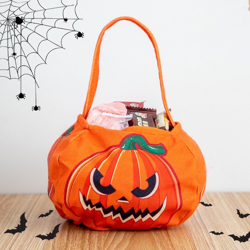 Halloween Pumpkin Treat Bags