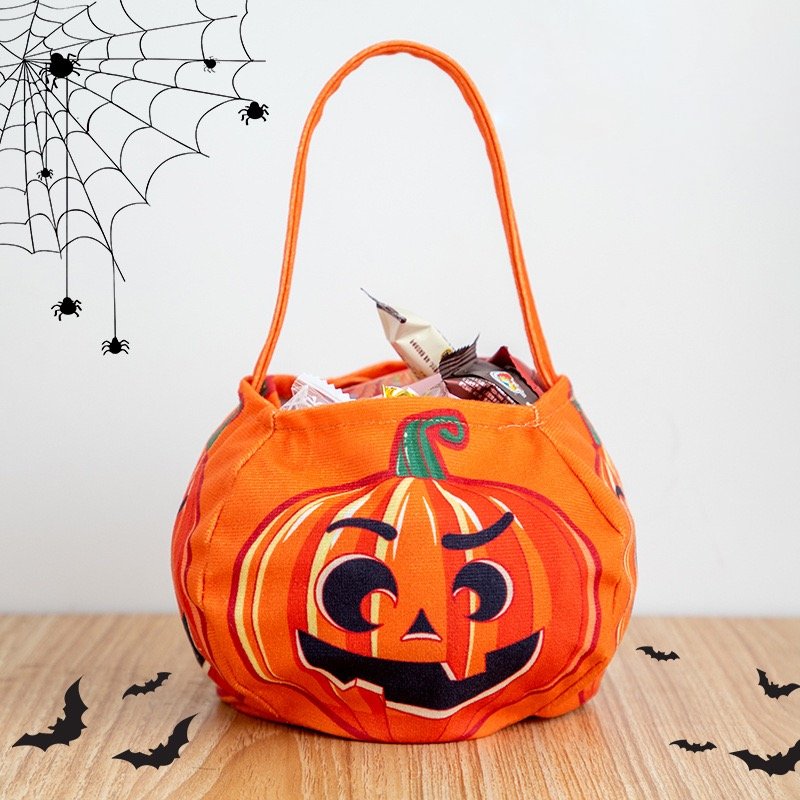 Halloween Pumpkin Treat Bags