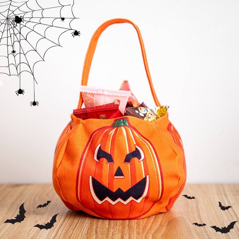 Halloween Pumpkin Treat Bags