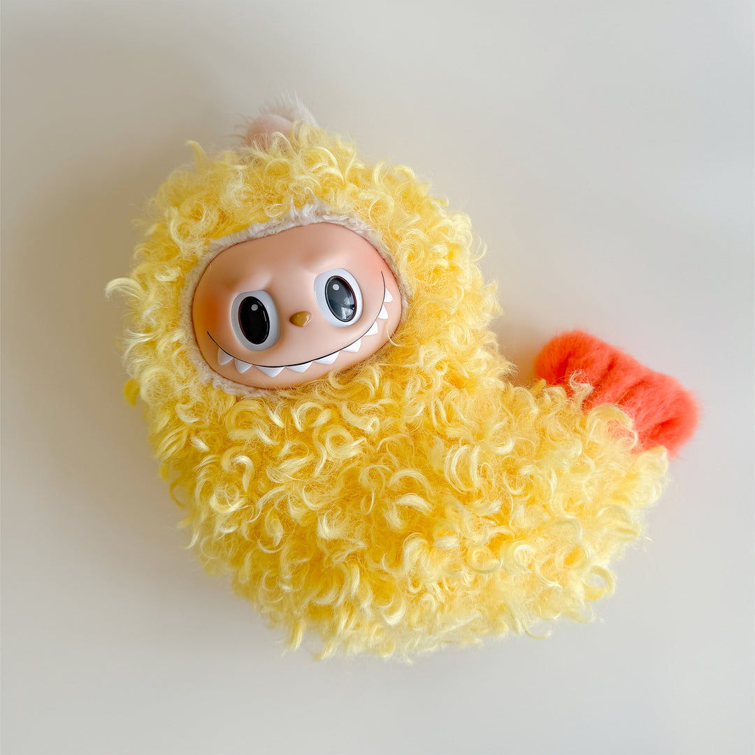 Costume Labubu Fluffy - Édition Crevettes Frites