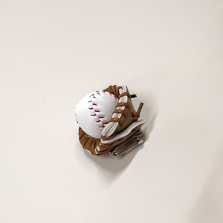 Baseball Accessory - Mitt & Bat back view detail – Lizzie & Friends
