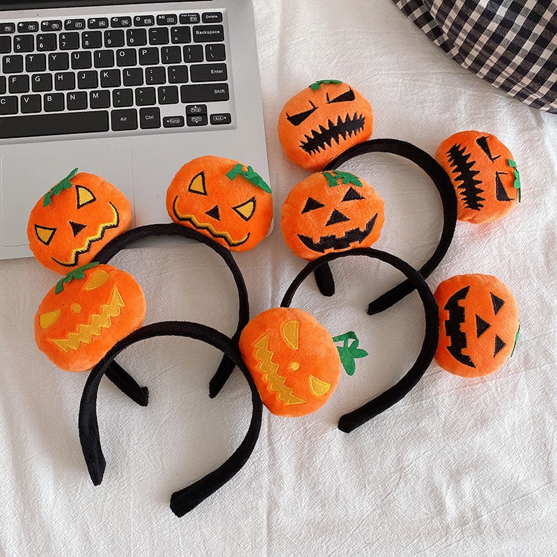 Spooky Pumpkin Patch Headbands