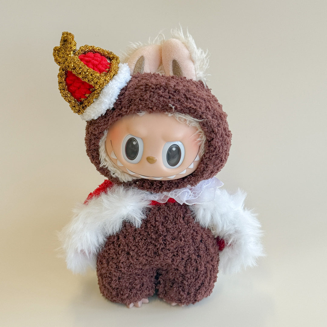 Labubu ロイヤルキング衣装セット – 王冠＆マント
