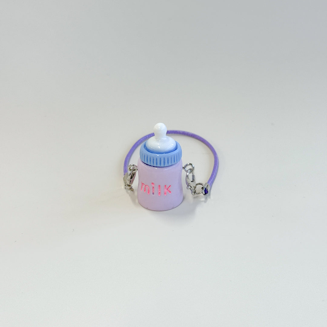 Labubu用ミルクボトルチャーム – ミニアクセサリー