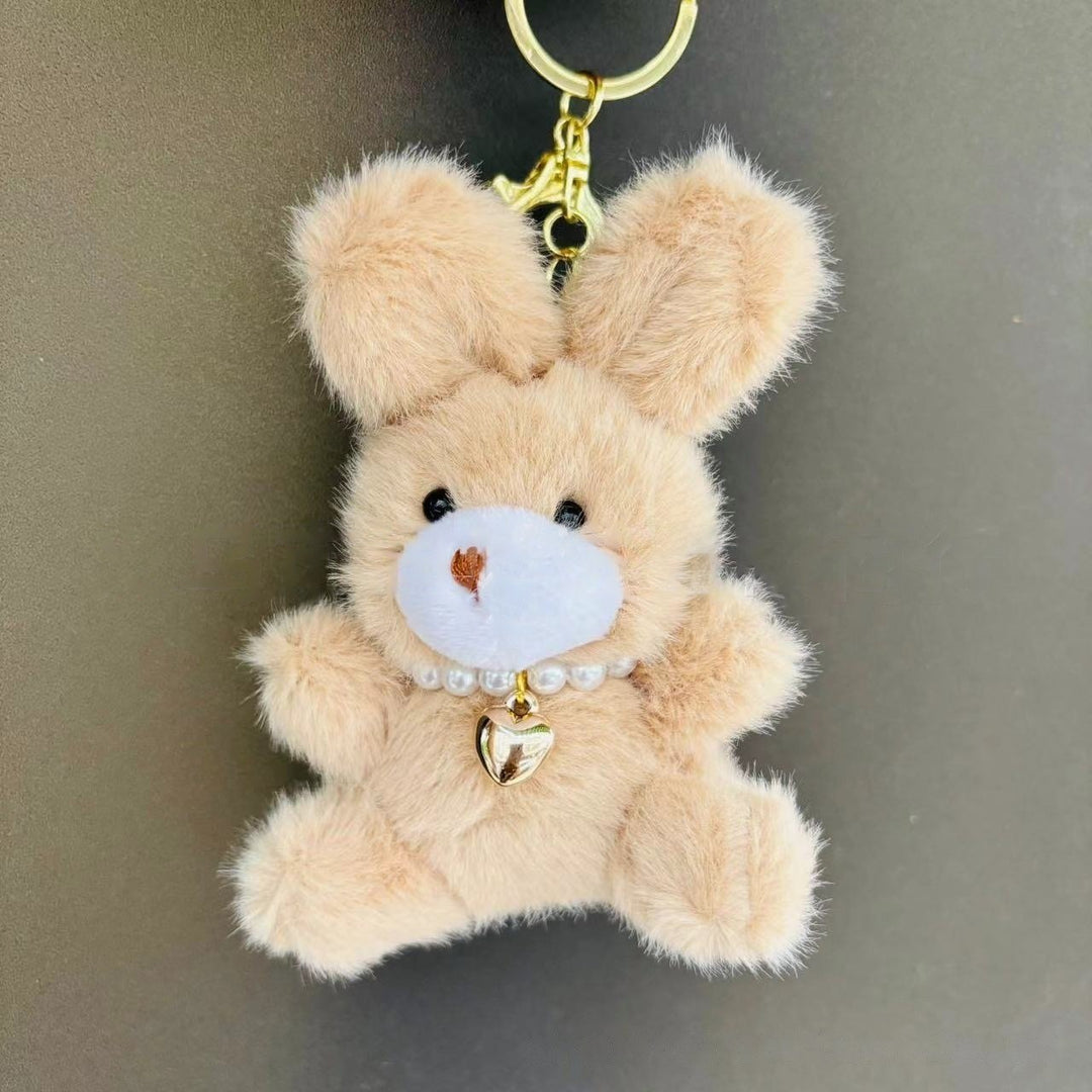 Luxe Bunny Plush Bag Charm