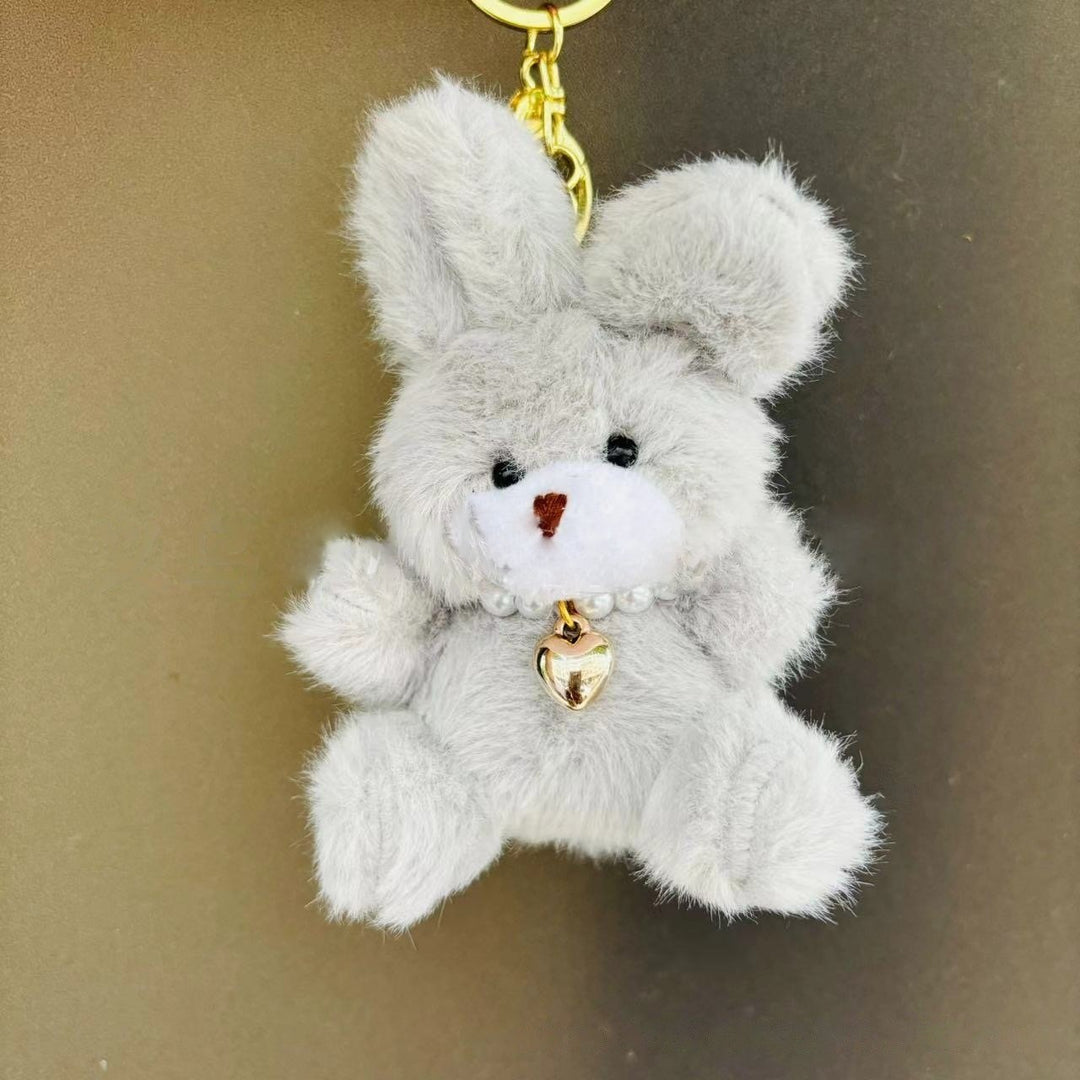 Luxe Bunny Plush Bag Charm