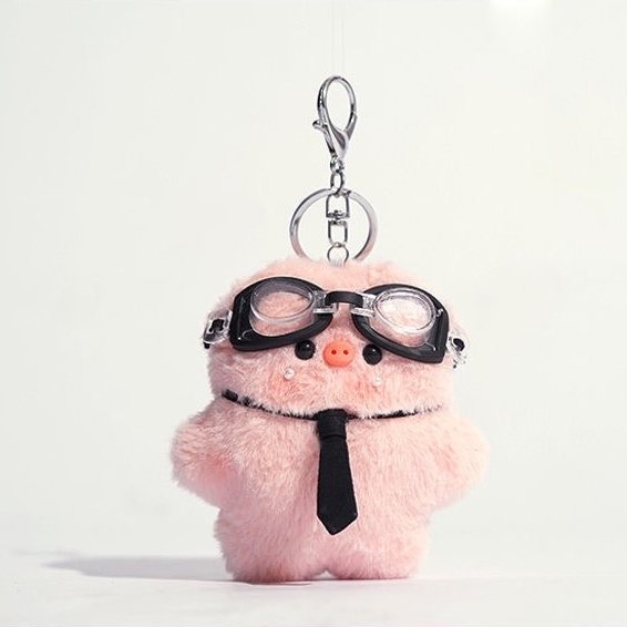 Nerdy Piggy Plush Bag Charm