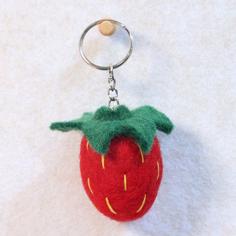 Happy Harvest Felt Fruit Charm collection