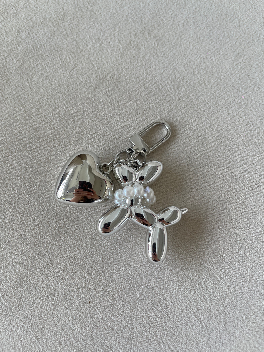 Balloon Dog Bag Charm