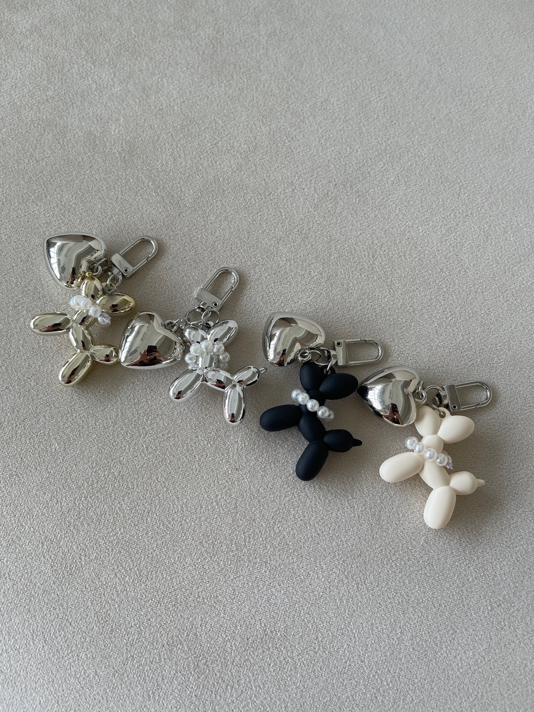 Balloon Dog Bag Charm