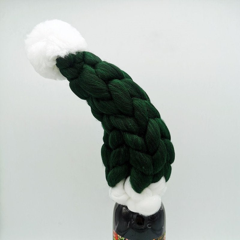 Jolly Santa Wine Hat