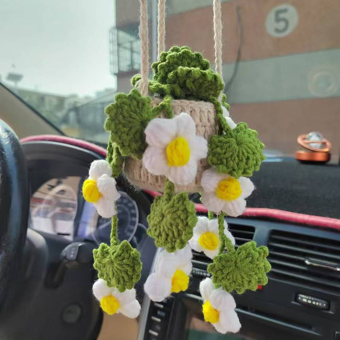 Dancing Daisies Car Charm