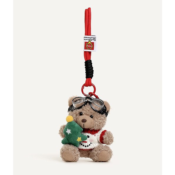 Pilot Bear Holiday Charm