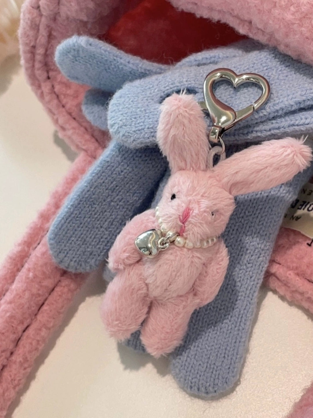 Snuggly Bunny Bag Charm