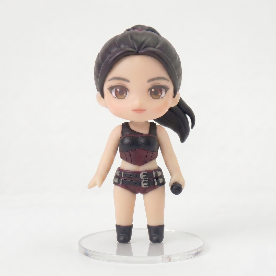 100% Handmade KPOP Star "Jennie Varsity" Collectible Figure