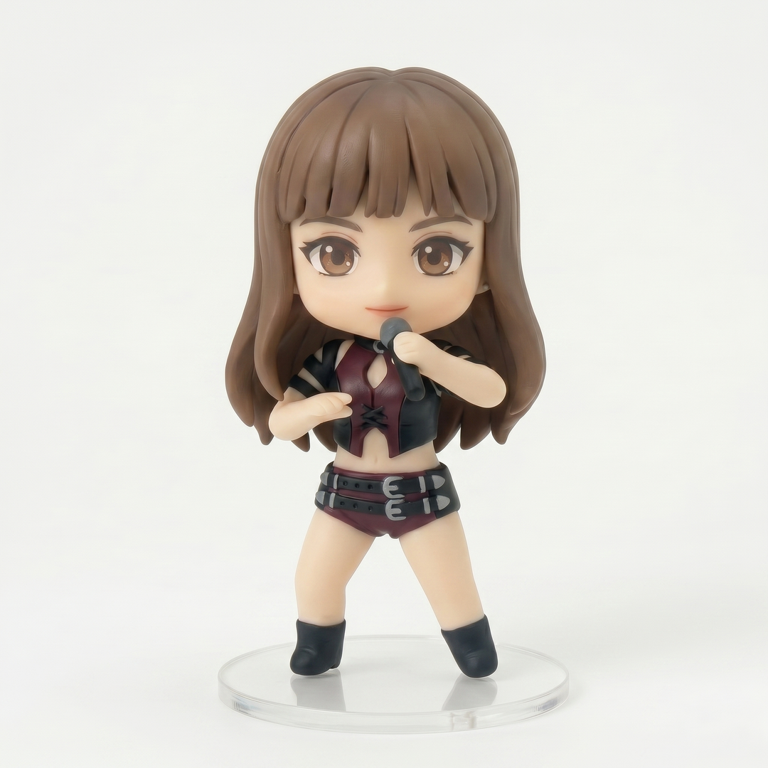 100% Handmade KPOP Star "Lisa Varsity" Collectible Figure