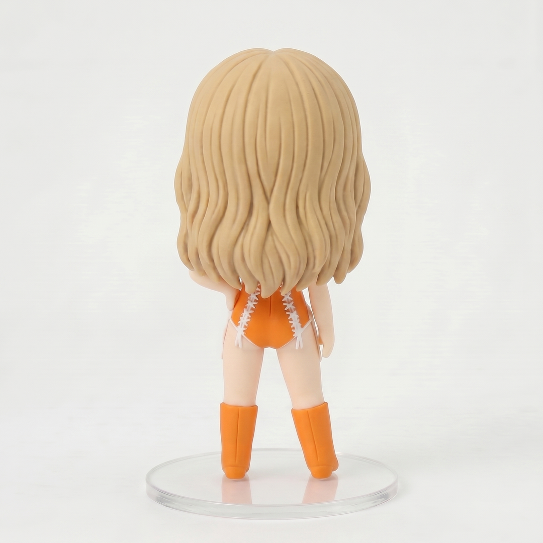 100% Handmade KPOP Star "Lisa Orange" Collectible Figure