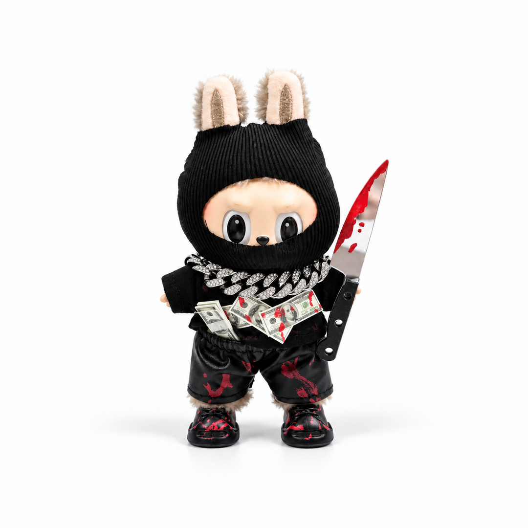 Labubu Balaclava Bandit Outfit Set