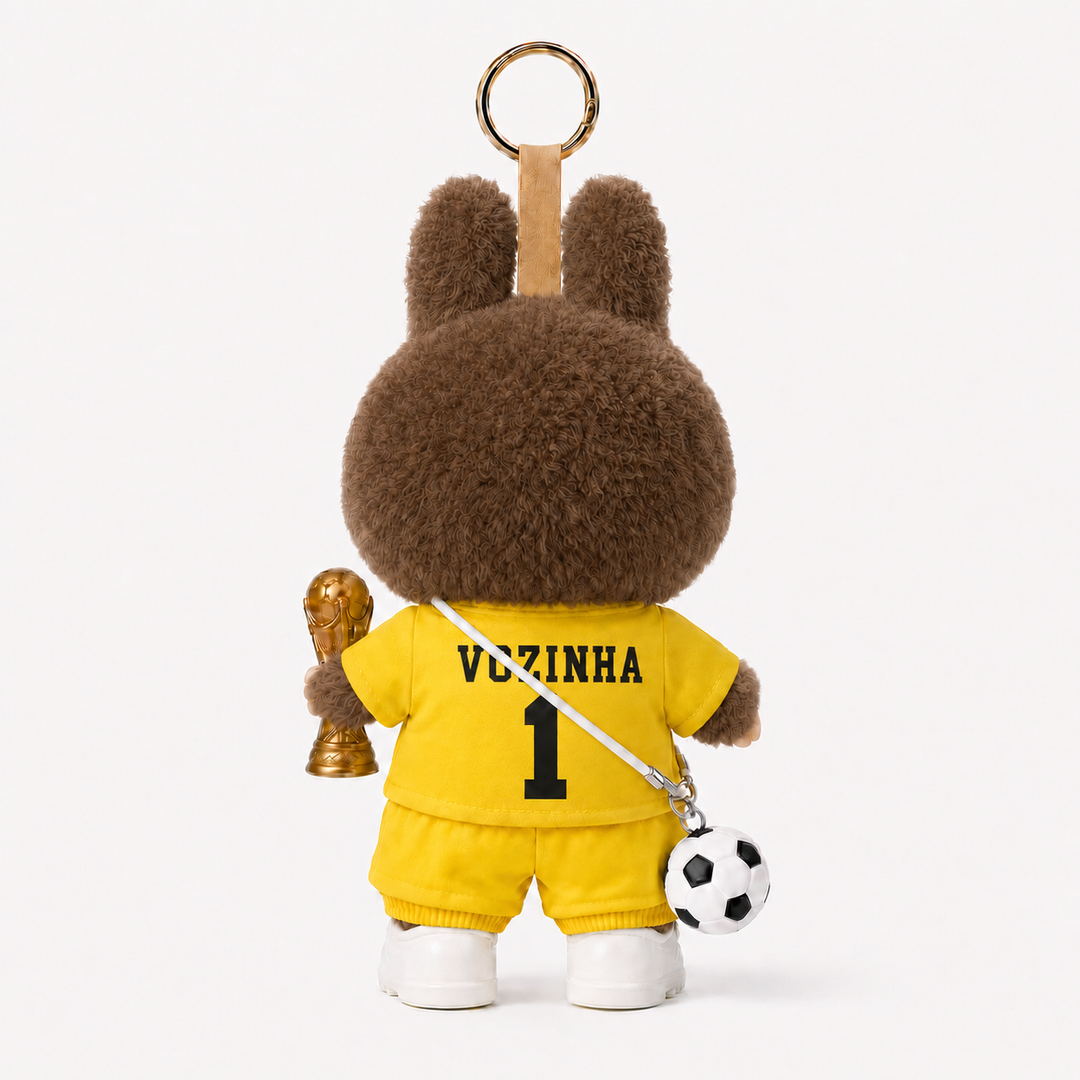 Labubu Cape Verde #1 Vozinha Football Outfit Set