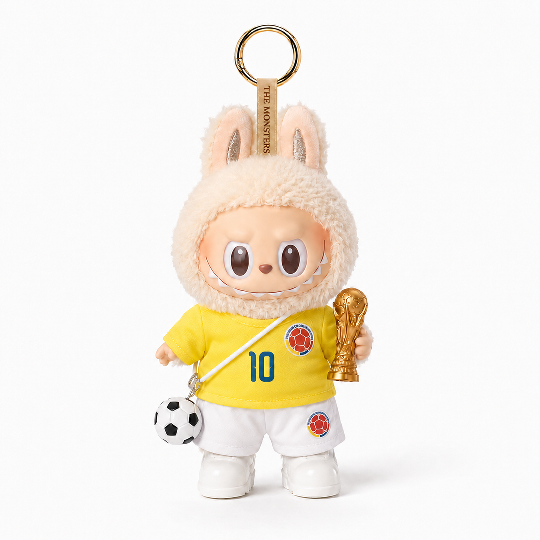 Labubu Colombia #10 Football Outfit Set
