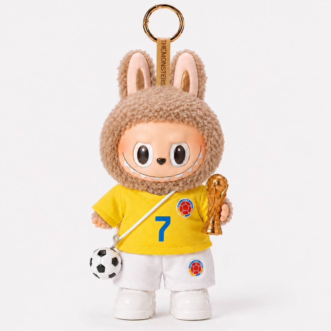 Labubu Colombia #7 Football Outfit Set