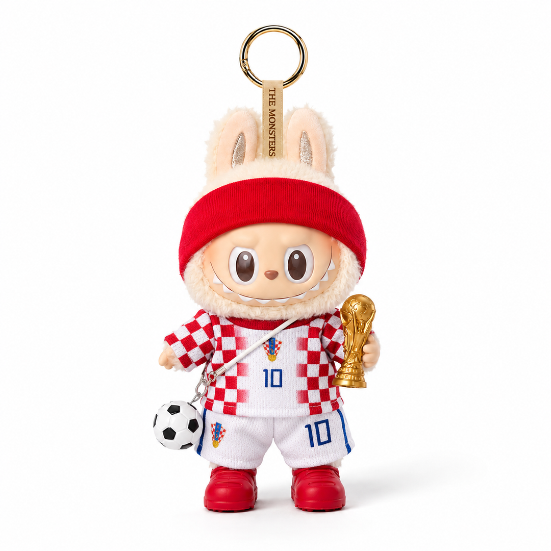 Labubu Croatia #10 Football Outfit Set