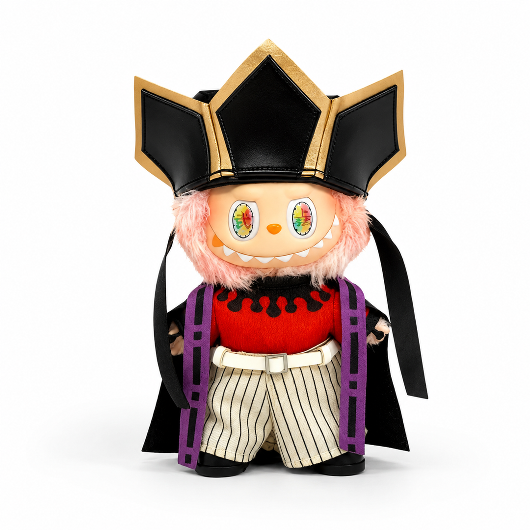 Labubu Crowned King Outfit Set – Complete with Authentic Happiness Figure