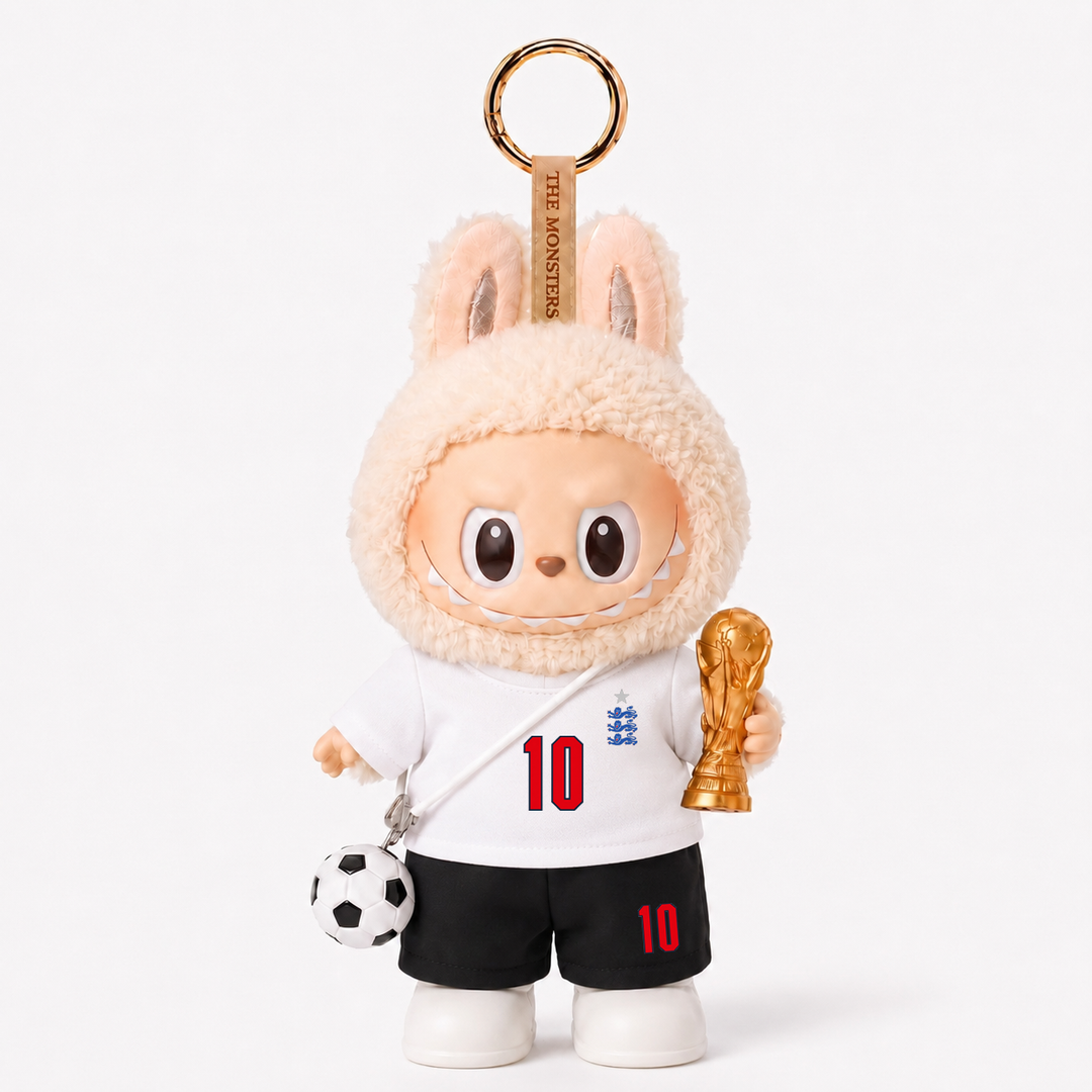 Labubu England Bellingham #10 Football Outfit Set