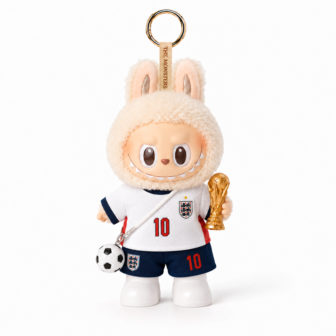 Labubu England #10 Football Outfit Set