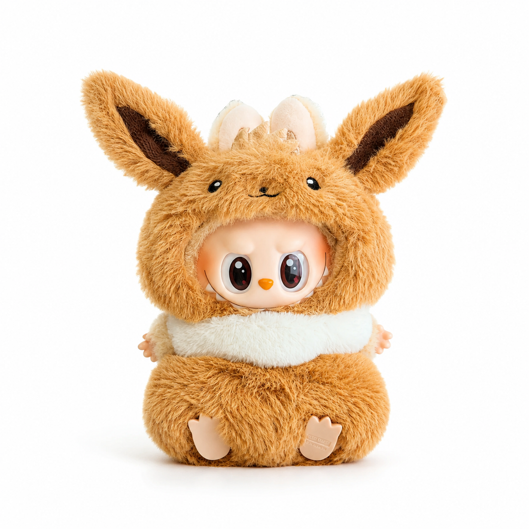 Labubu Fluffy Costume – Woodland Fox Edition