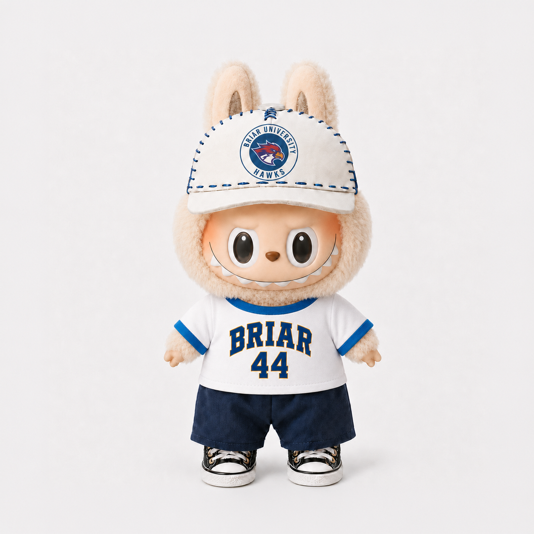 Labubu Graham #44 Briar Hawks Casual Outfit Set