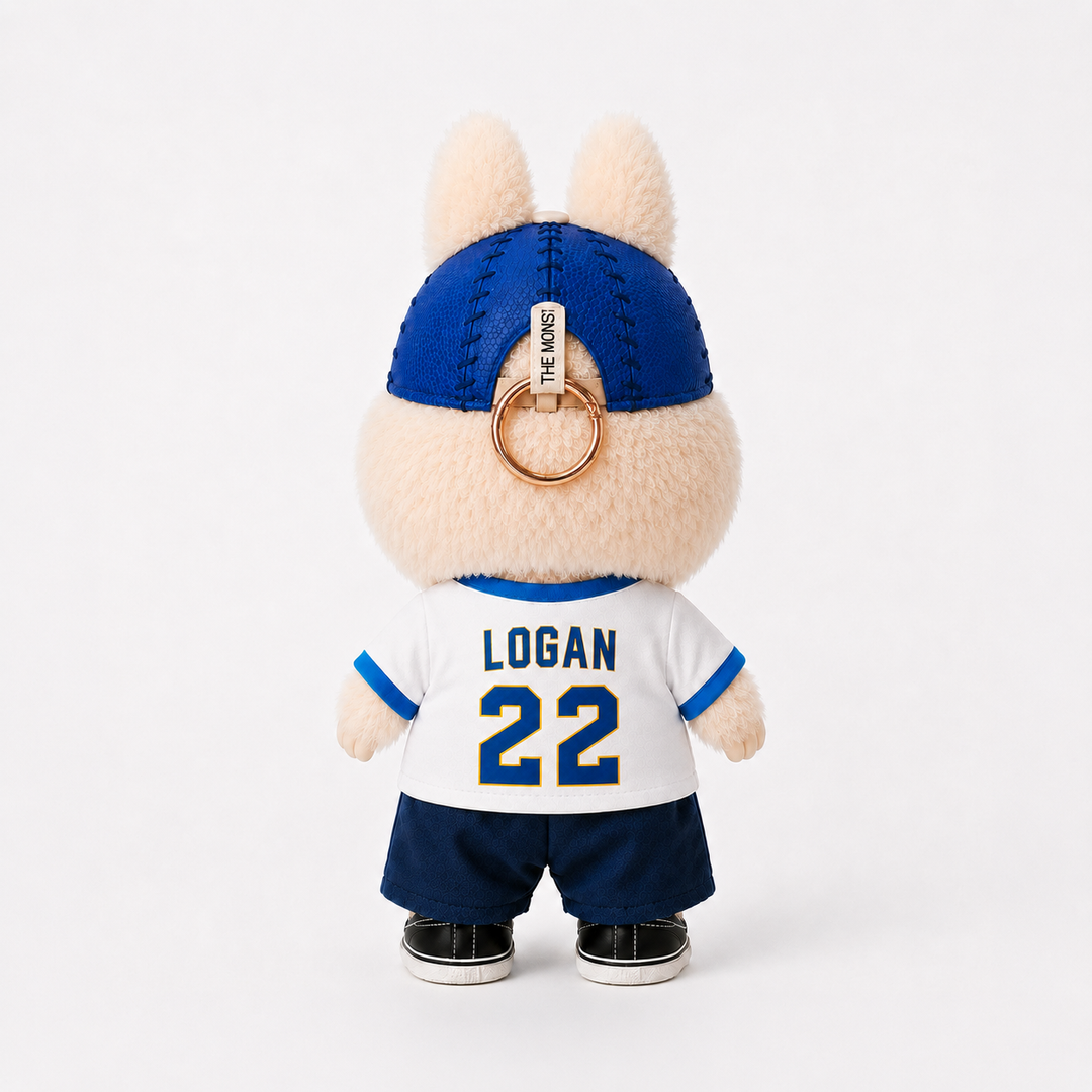 Labubu Logan #22 Briar Hawks Casual Outfit Set
