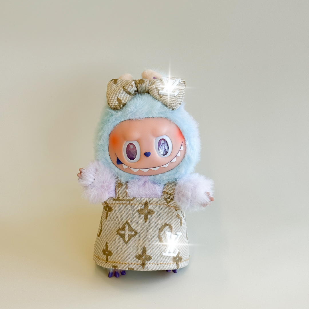 Labubu ラグジュアリー ファッションアウトフィットセット – モノグラムエディション