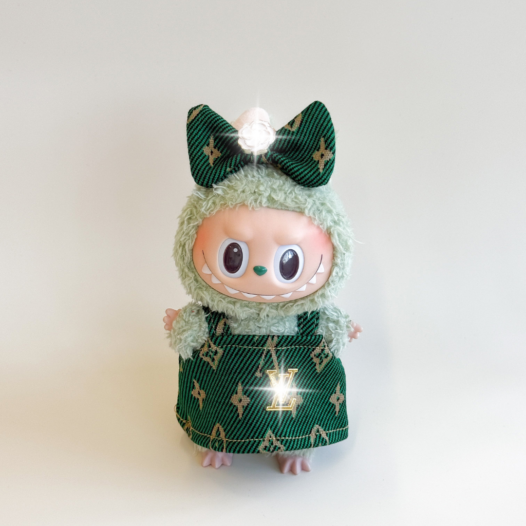 Labubu ラグジュアリー ファッションアウトフィットセット – モノグラムエディション