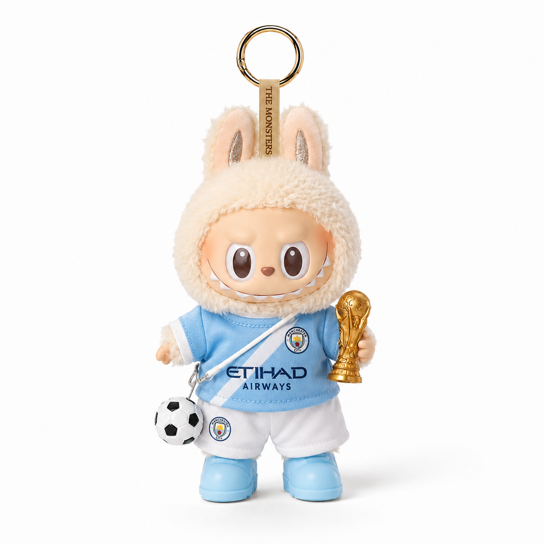 Labubu Manchester City Football Outfit Set