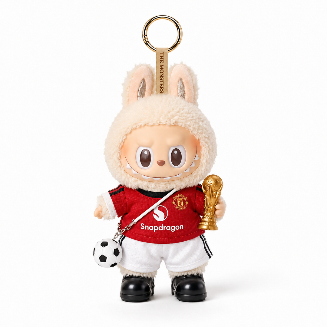 Labubu Manchester United Football Outfit Set