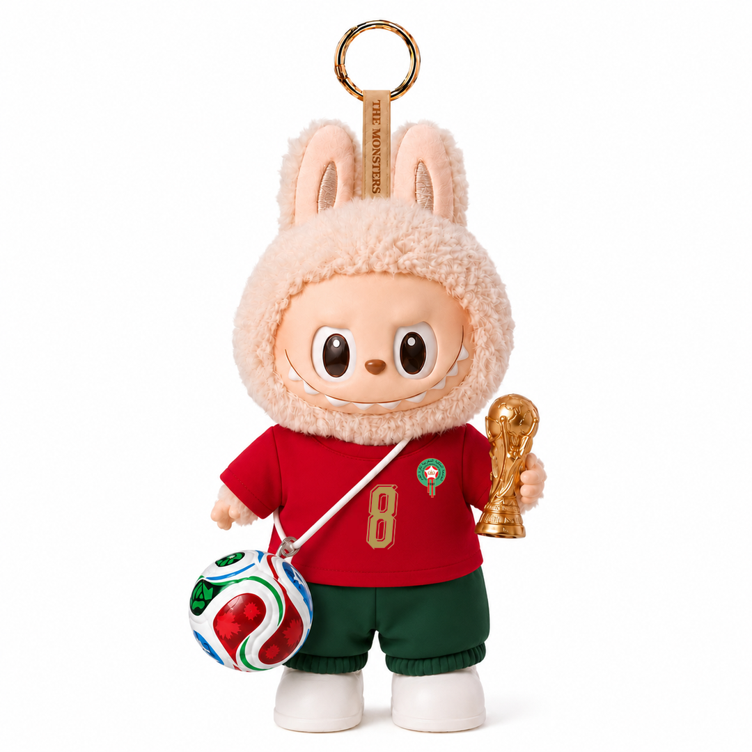 Labubu Morocco Ounahi #8 Football Outfit Set