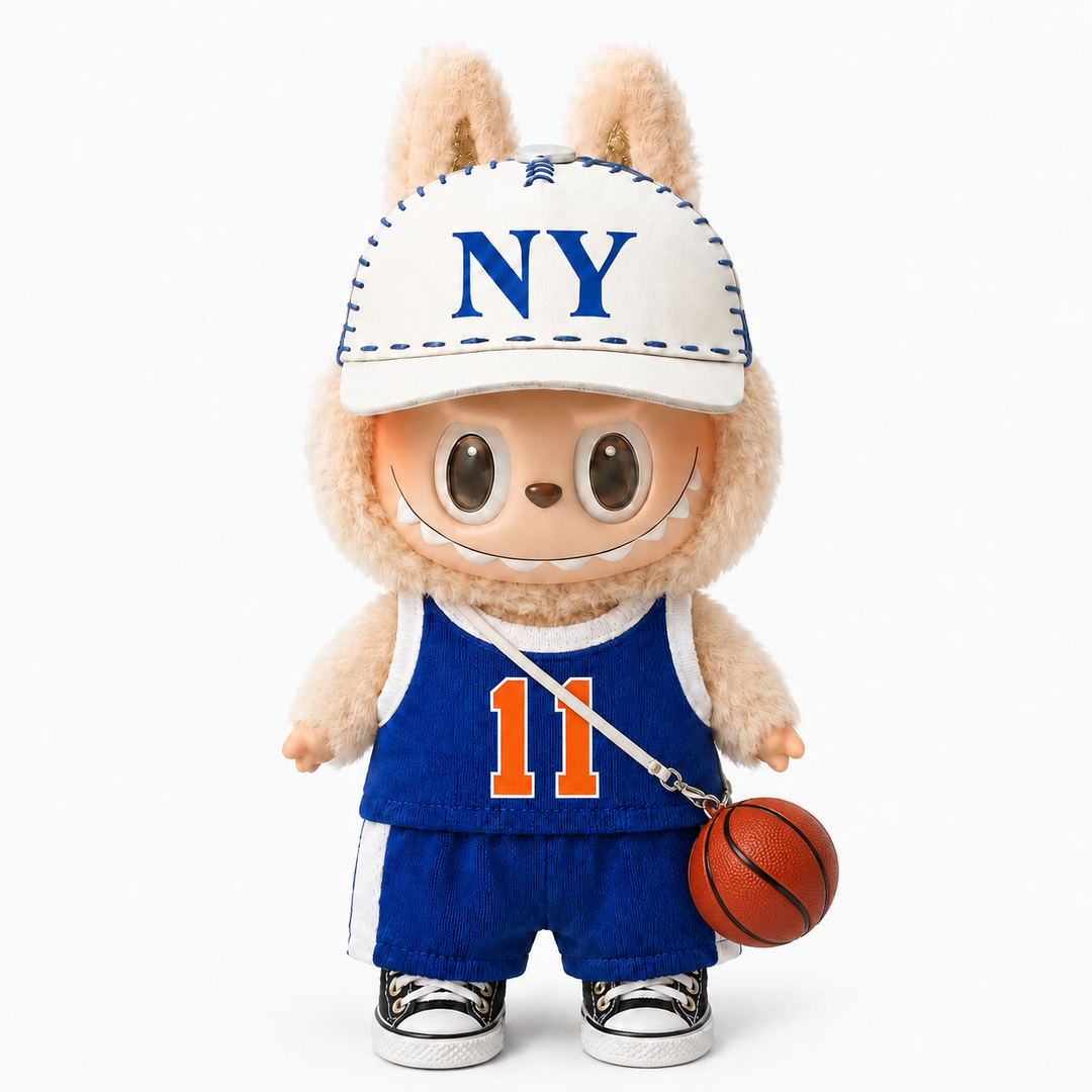 Labubu NY #11 JB Basketball Outfit Set