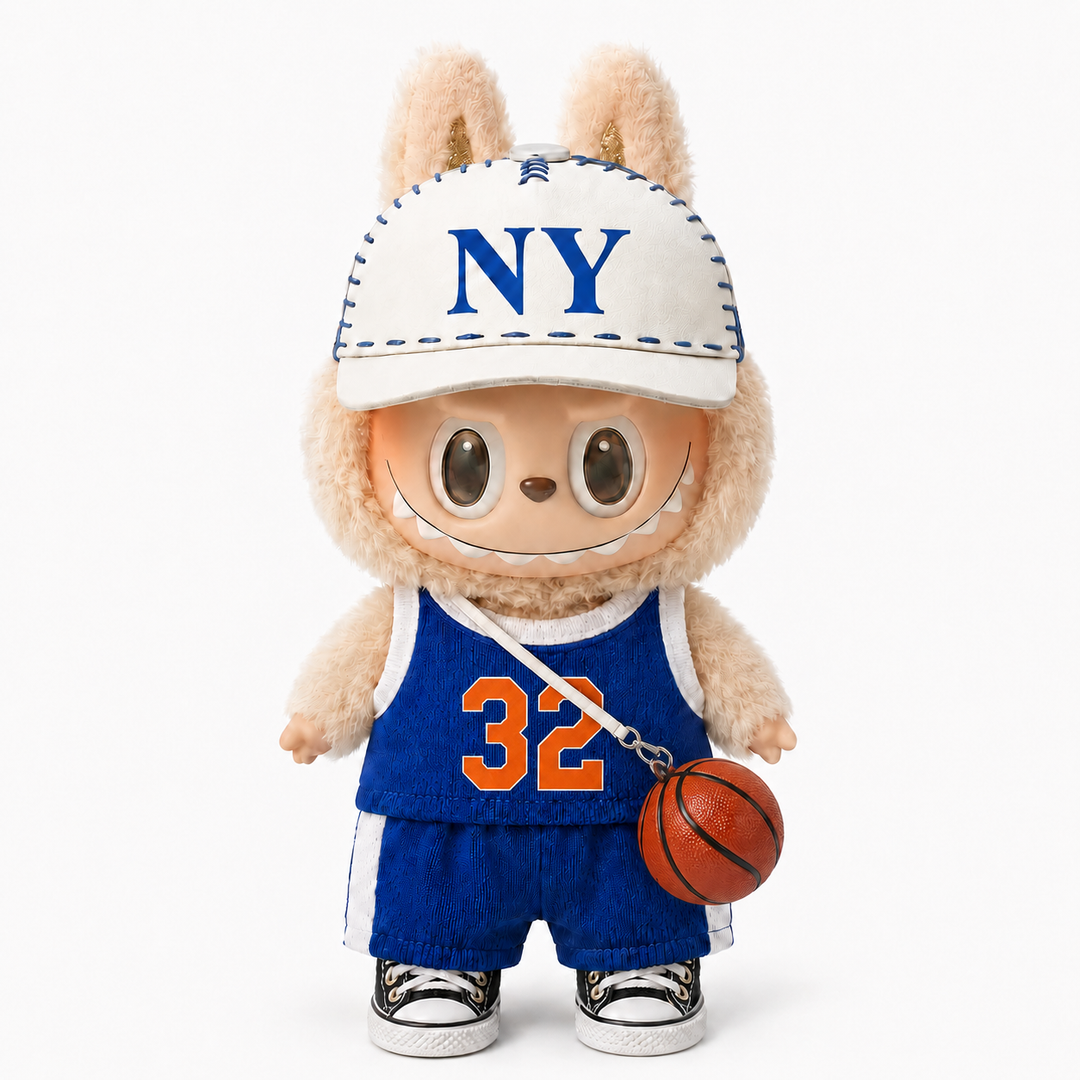 Labubu NY #32 KAT Basketball Outfit Set