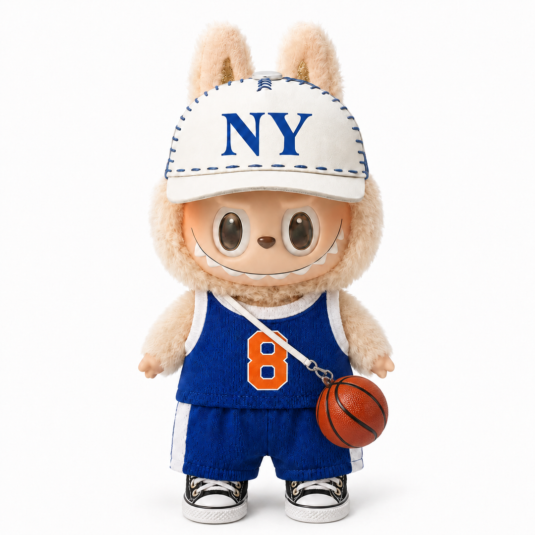 Labubu NY #8 OG Basketball Outfit Set