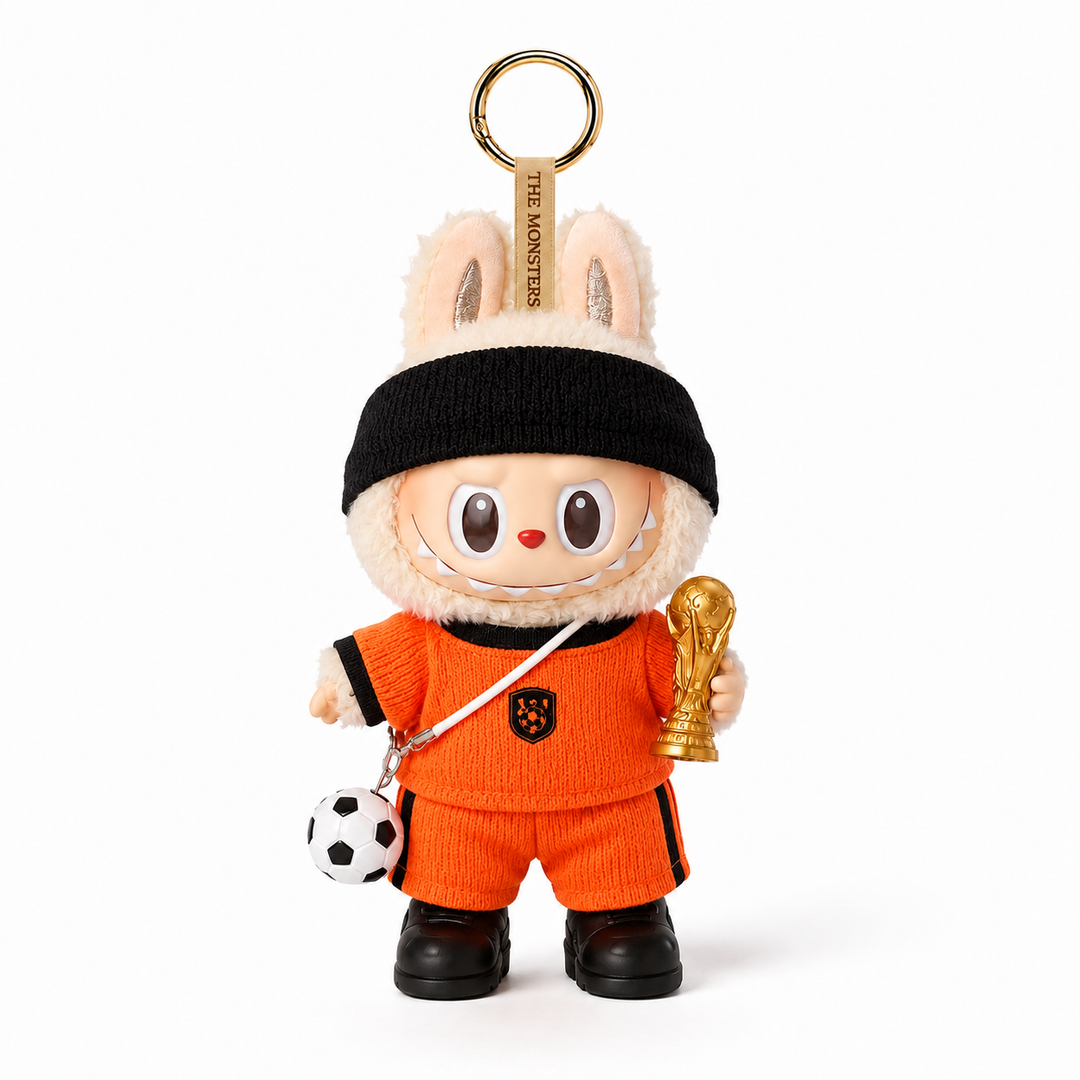 Labubu Netherlands Football Outfit Set