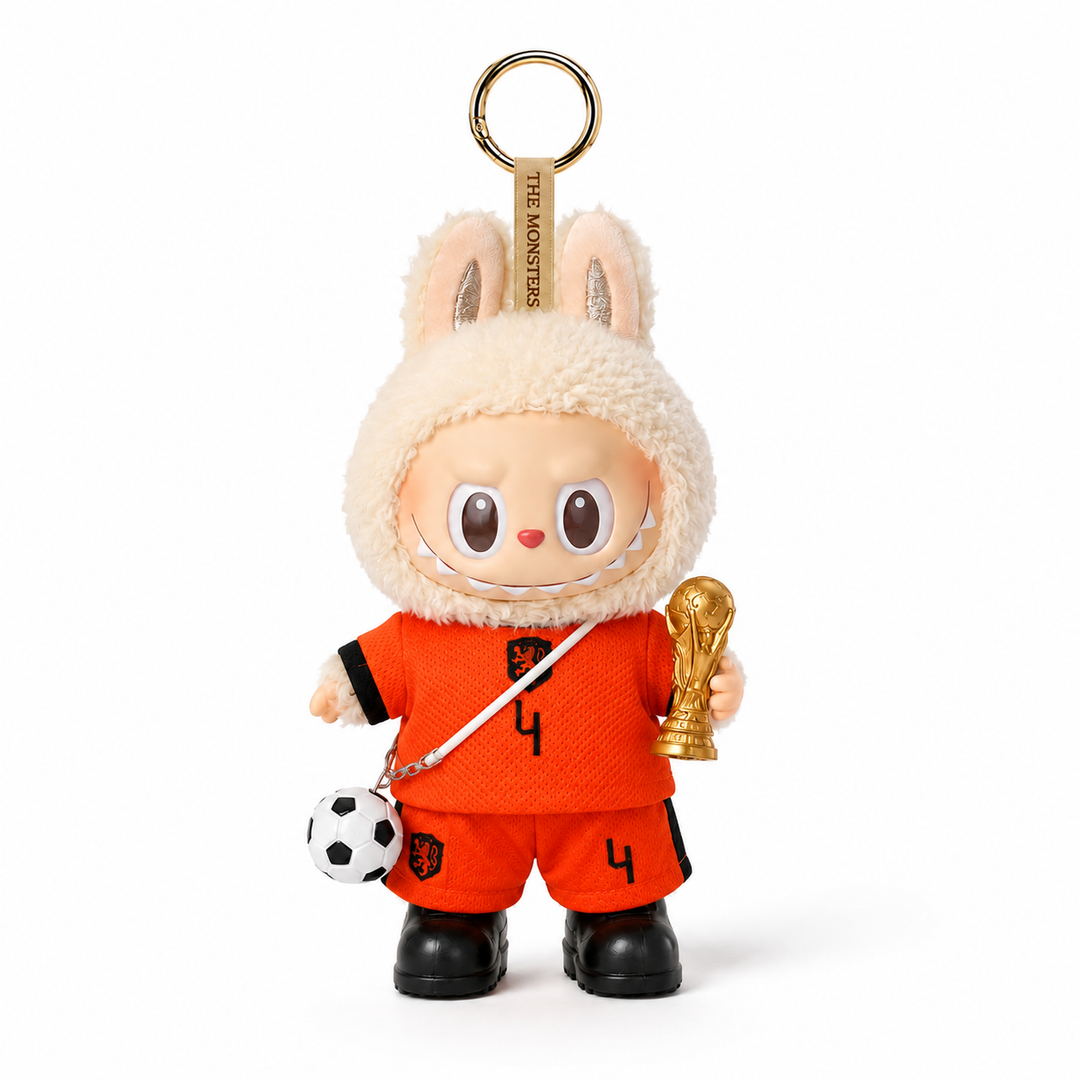 Labubu Netherlands #4 Football Outfit Set
