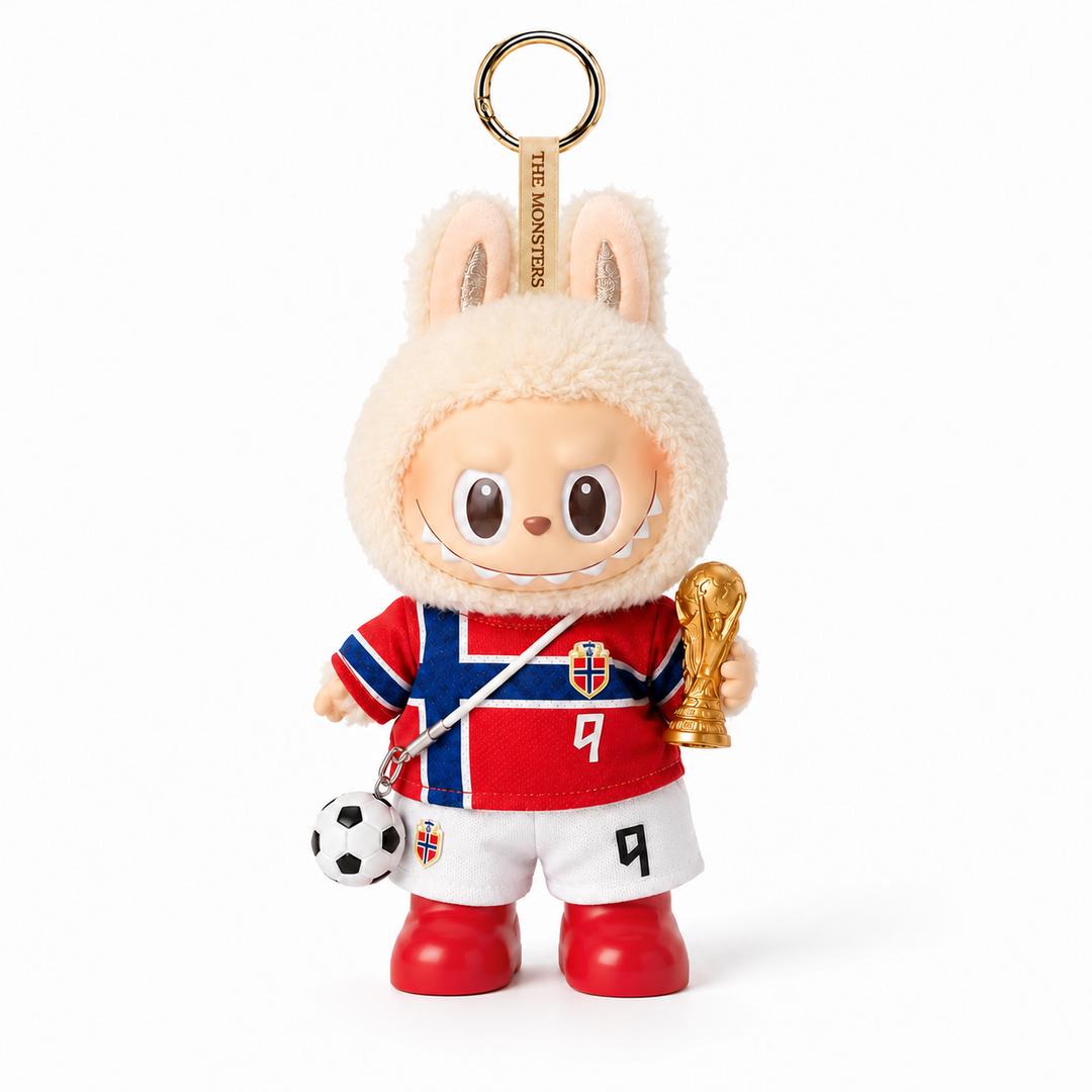 Labubu Norway #9 Football Outfit Set