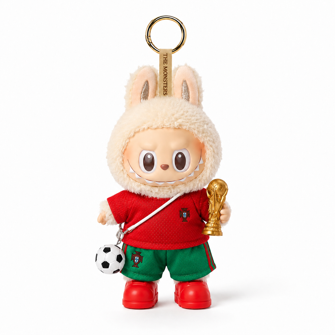 Labubu Portugal Football Outfit Set