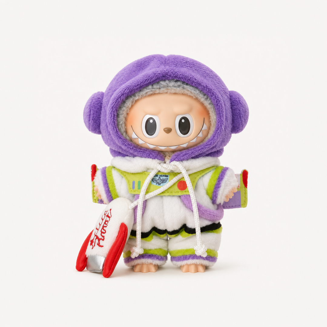 Labubu Space Ranger Astronaut Outfit Set