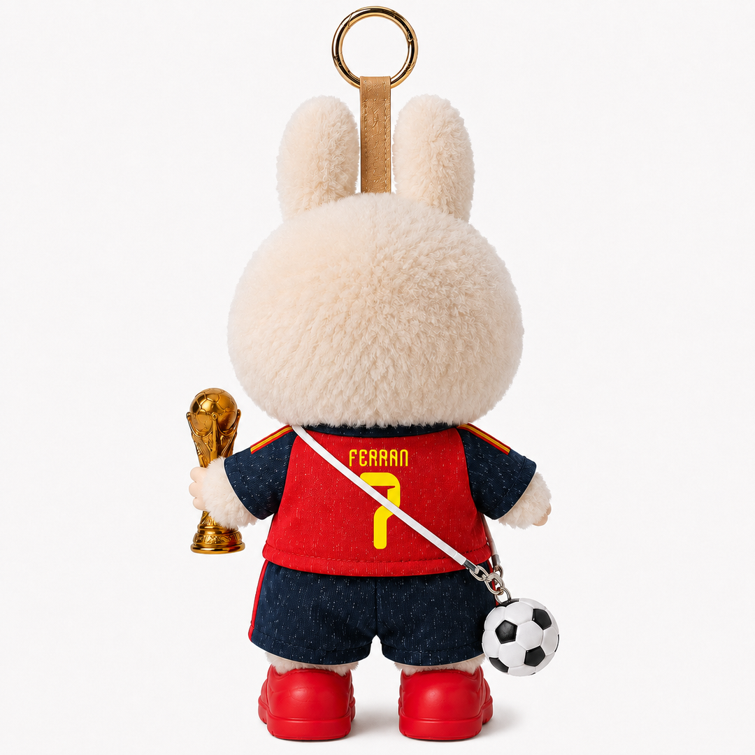 Labubu Spain Ferran #7 Football Outfit Set
