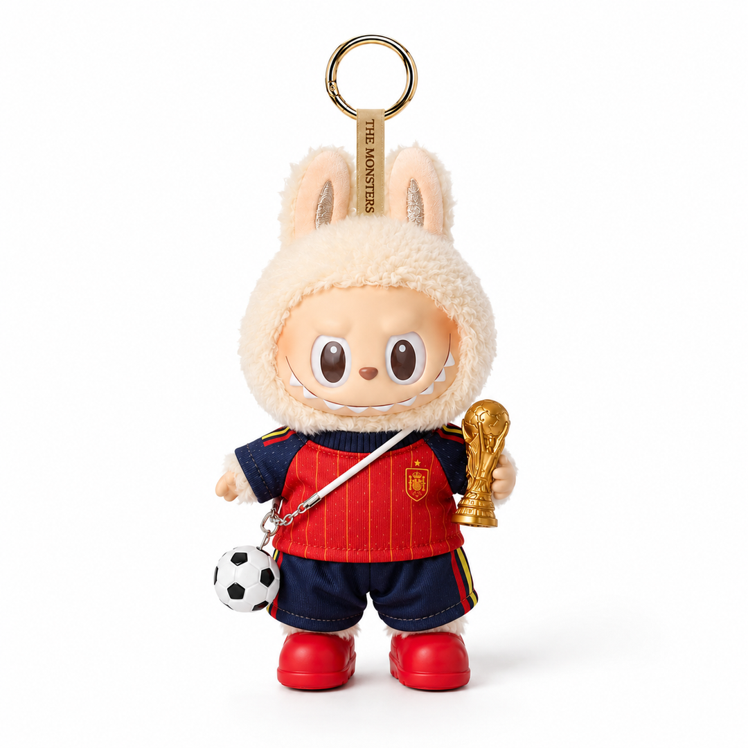 Labubu Spain Football Outfit Set