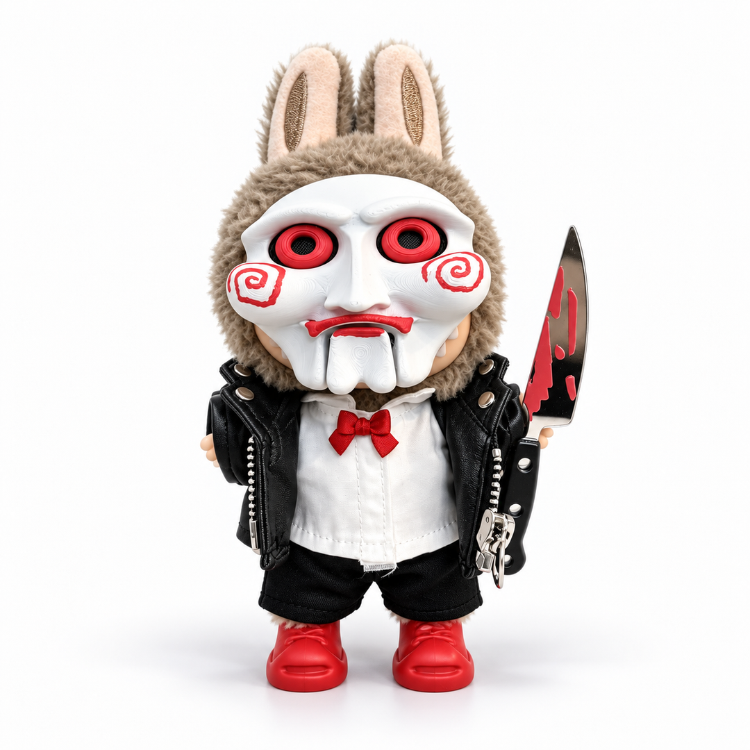 Labubu Spiral Cheek Puppet Outfit Set