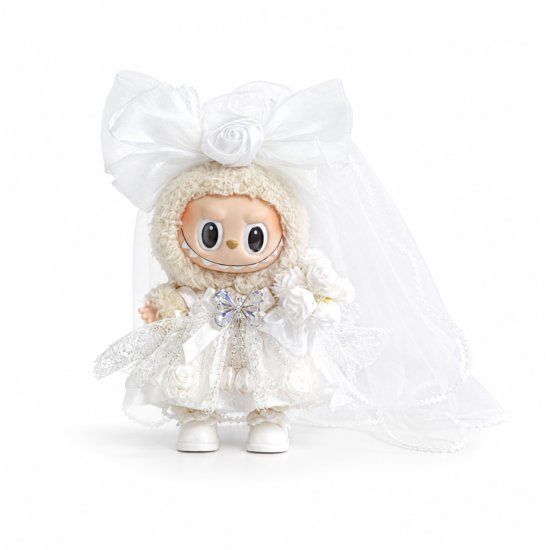 Labubu Wedding Outfit Set – Choose Bride, Groom, or Both